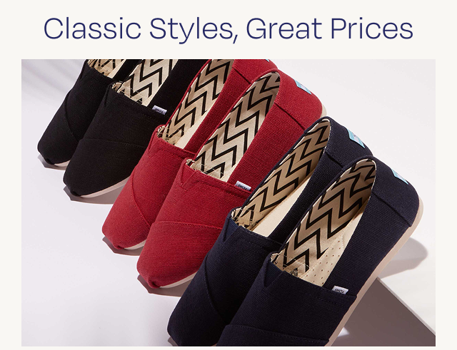 Classic Styles, Great Prices - Image