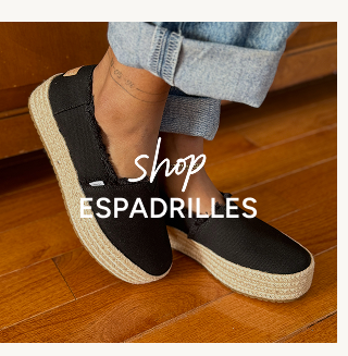 Shop Espadrilles - Button