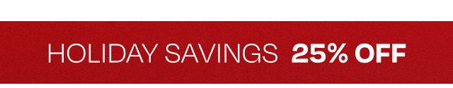 First Look Holiday Savings - Image