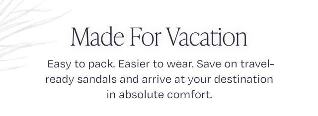 Made for Vacation