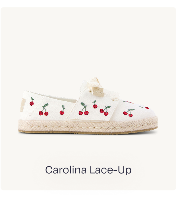 Carolina Lace-Up Kids Espadrille