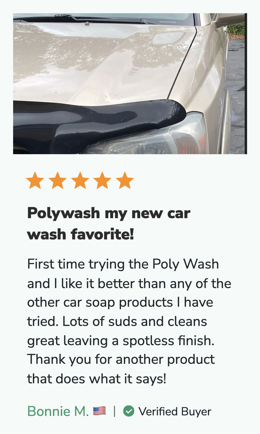 Five Star Customer Review