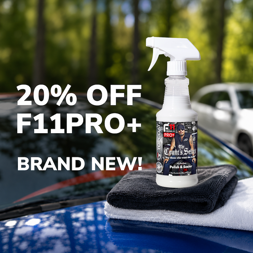 F11PRO+ on shiny car