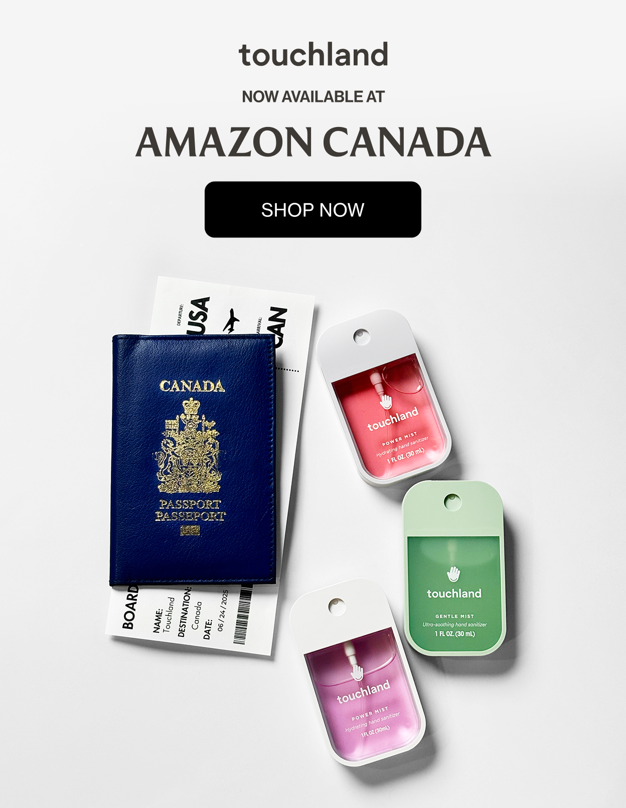Now available at Amazon Canada. Shop Now