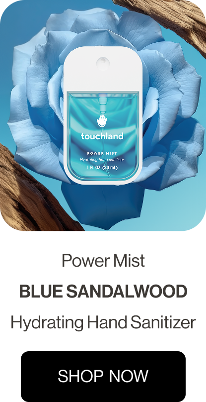 Power Mist BLUE SANDALWOOD Hydrating hand sanitizer