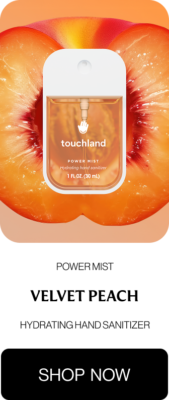 Power Mist | Velvet Peach | Hydrating Hand Sanitizer