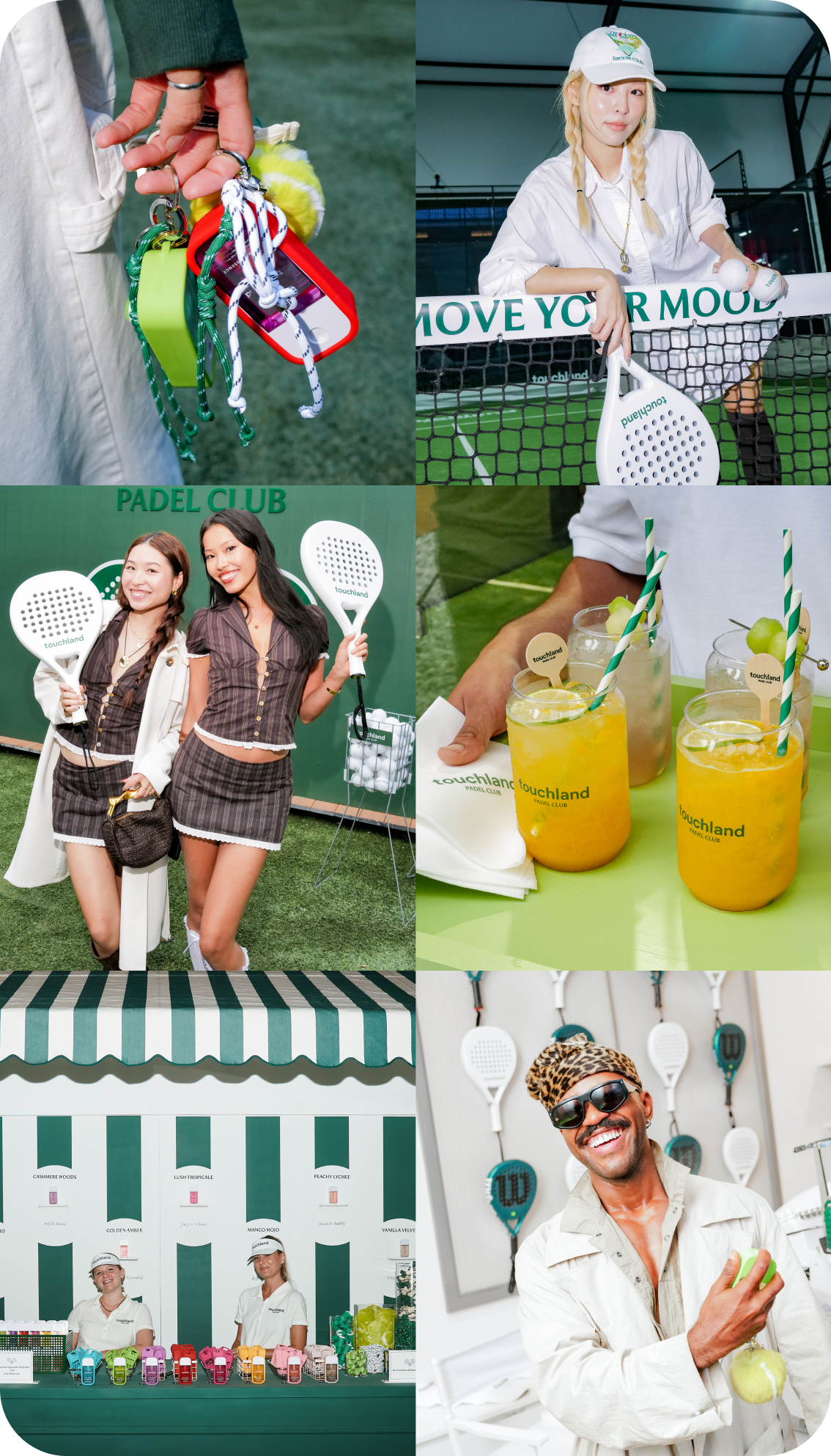 Touchland Padel Event - Collage