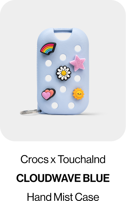 Crocs x Touchalnd Cloudwave Blue Hand Mist Case