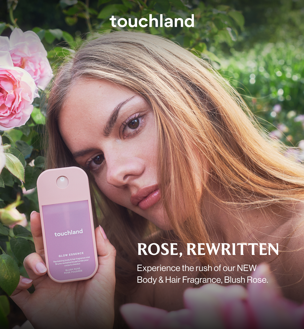 Rose, rewritten Experience the rush of our NEW Body & Hair Fragrance, Blush Rose.&nbsp;