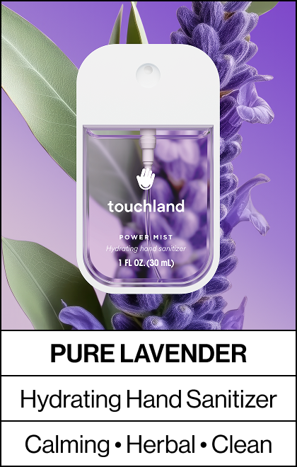 PURE LAVENDER Hydrating Hand Sanitizer Calming • Herbal • Clean