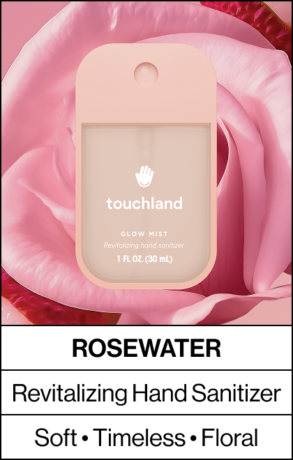 Rosewater  Revitalizing Hand Sanitizer Soft • Timeless • Floral