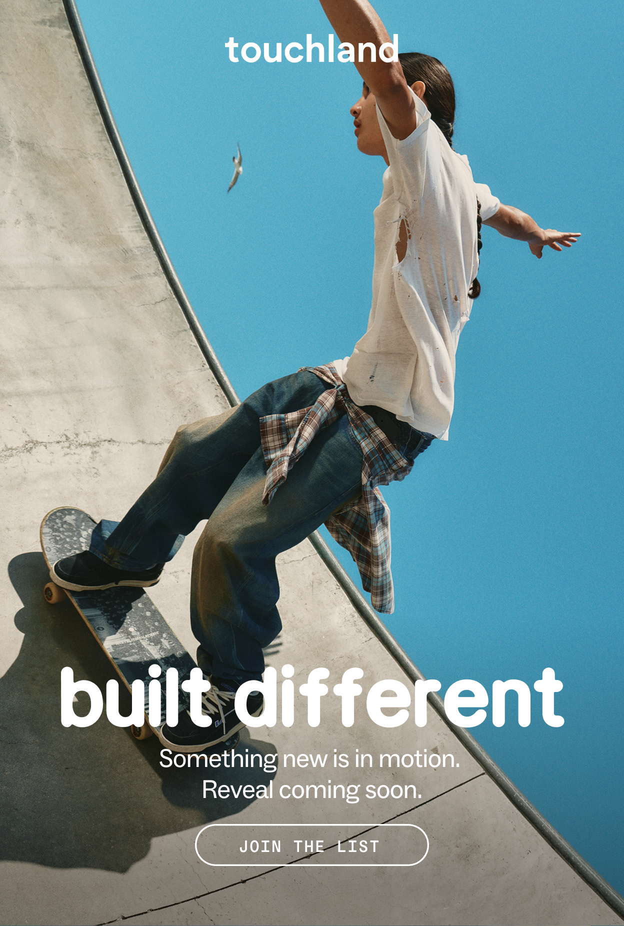 built different Something new is in motion.  Reveal coming soon. JOIN THE LIST