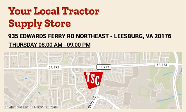 Store Locator with Services