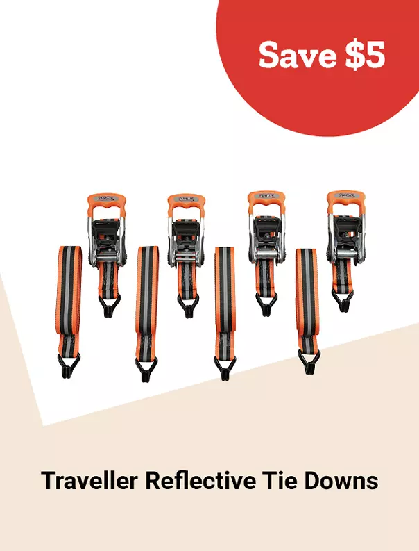  26Week6TravellerReflectiveTieDowns 