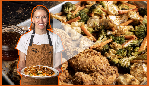 Episode 47: Hot Honey Pretzel Crusted Chicken w/ Nichole Dailey