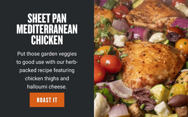 Sheet Pan Mediterranean Chicken