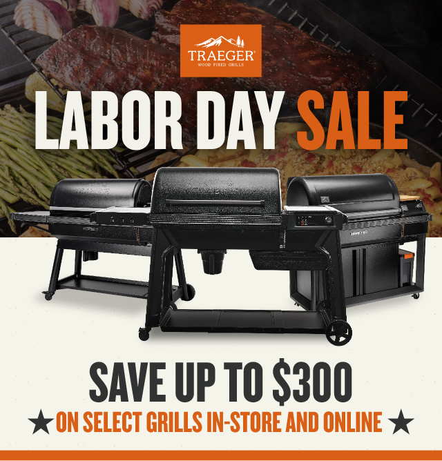 Save up to $300 off Select Grills