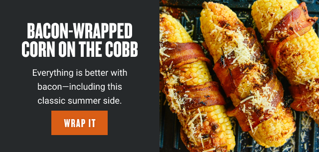 Bacon-Wrapped Corn on the Cobb