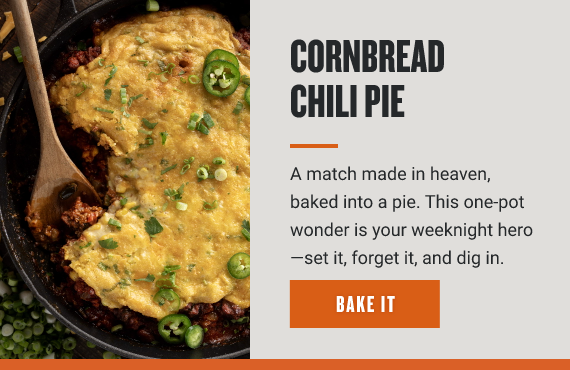 Cornbread Chili Pie