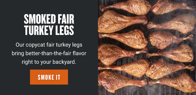 Smoked Fair Turkey Legs 
