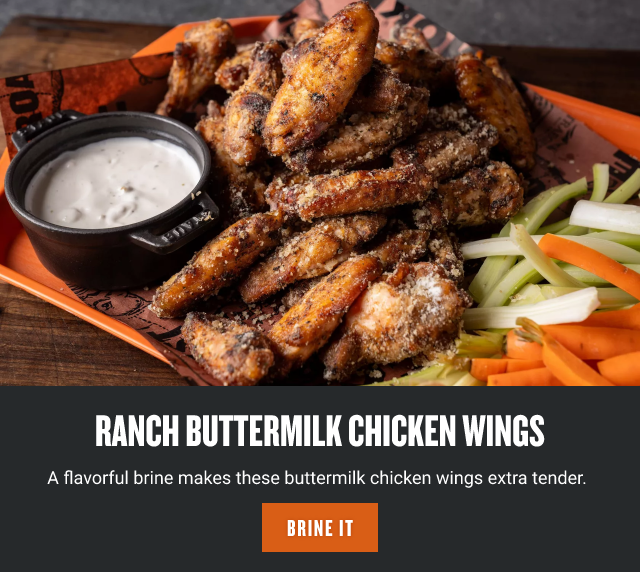 Ranch Buttermilk Chicken Wings 