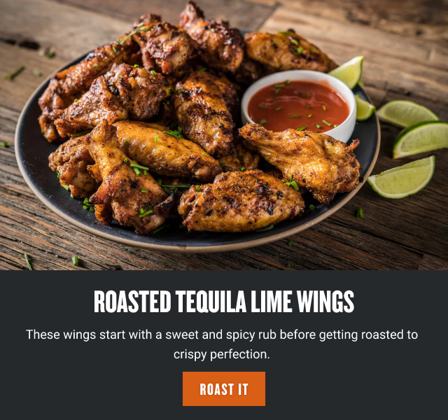 Roasted Tequila Lime Wings