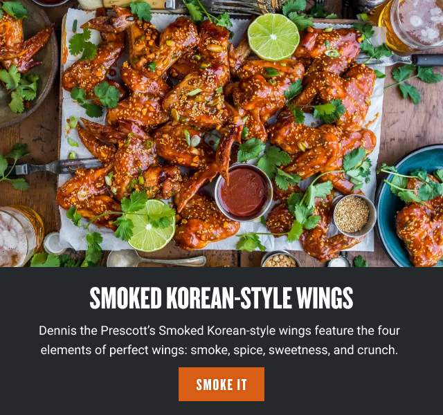 Smoked Korean-Style Wings 