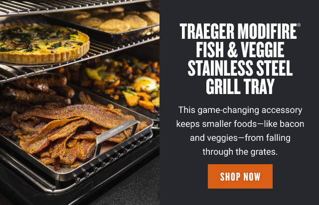 Traeger ModiFIRE® Fish & Veggie Stainless Steel Grill Tray