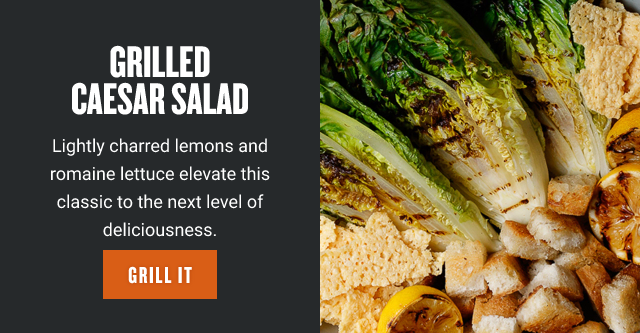 Grilled Caesar Salad