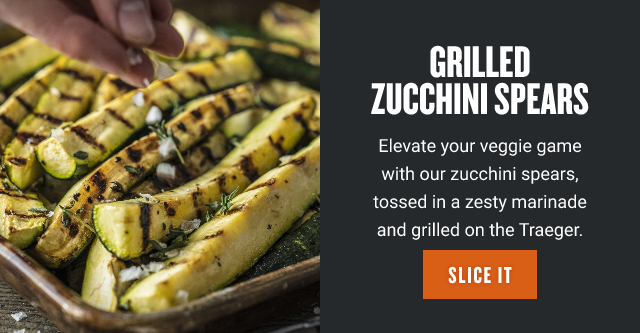 Grilled Zucchini Spears