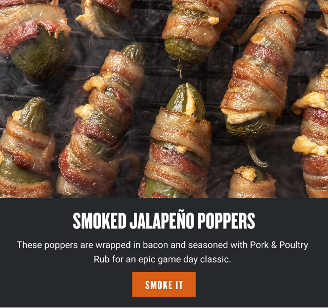 Smoked Jalapeño Poppers