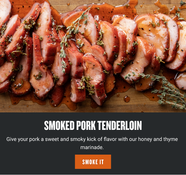 Smoked Pork Tenderloin 