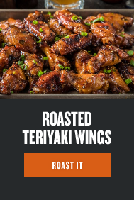 ROASTED TERIYAKI WINGS