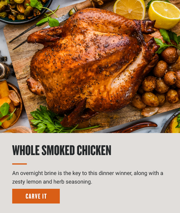 Whole Smoked Chicken