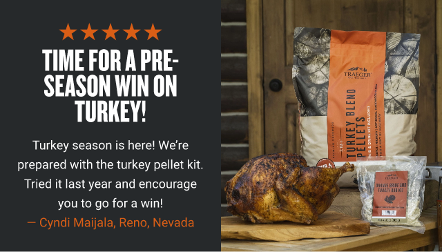 Turkey Blend Pellets with Rub and Brine Kit