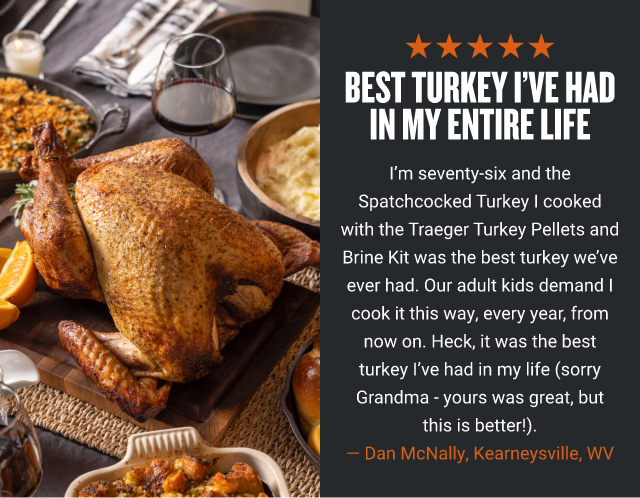 Turkey Blend Pellets with Rub and Brine Kit