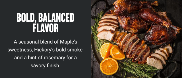 Turkey Blend Pellets with Rub and Brine Kit