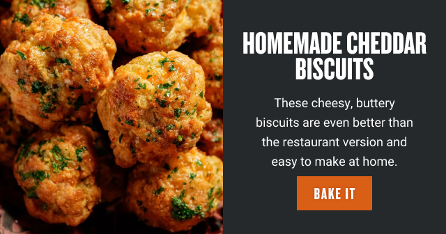 Homemade Cheddar Biscuits