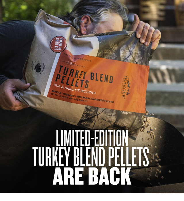 Turkey Blend Pellets with Rub and Brine Kit
