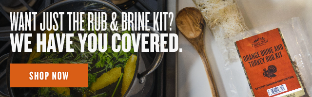 Turkey Blend Pellets with Rub and Brine Kit