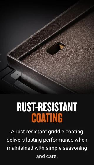 Rust Resistant Food-Safe Griddle Coating