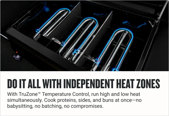 Do It All with Independent Heat Zones