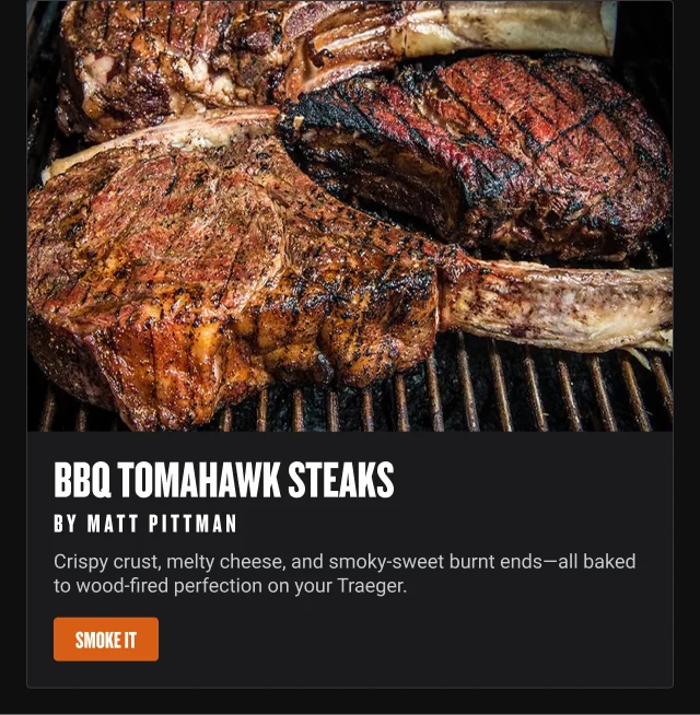 BBQ Tomahawk Steaks