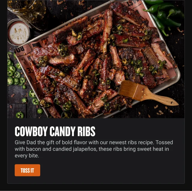 Cowboy Candy Ribs