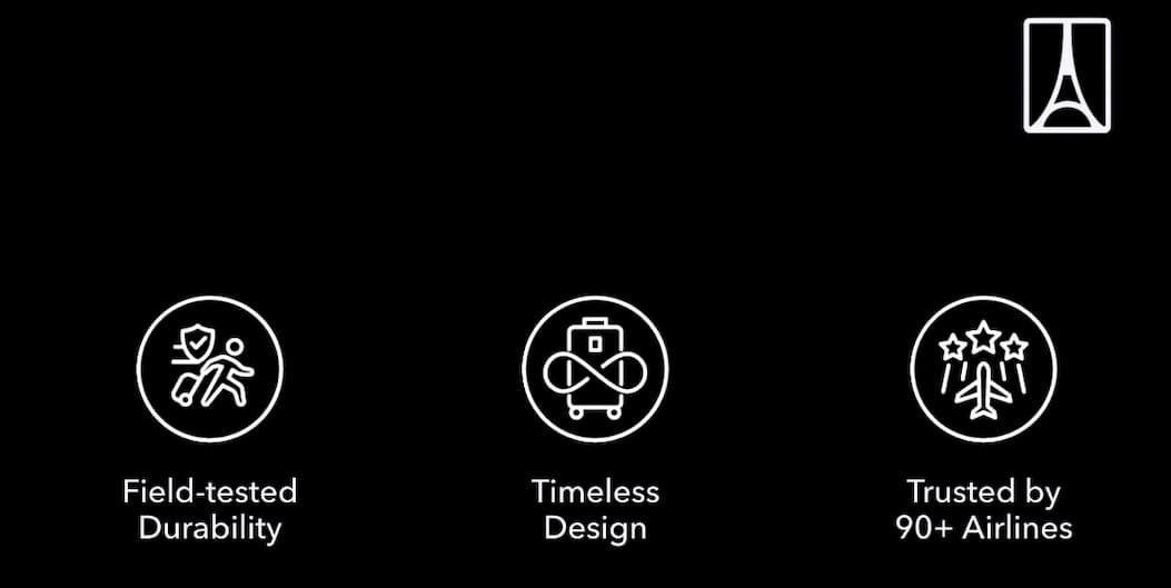 GIVE THE GIFT OF PREMIUM TRAVEL. FOR EVERY TRAVEL LOVER ON YOUR LIST. | Field-tested Durability | Timeless Design | Trusted by 90+ Airlines