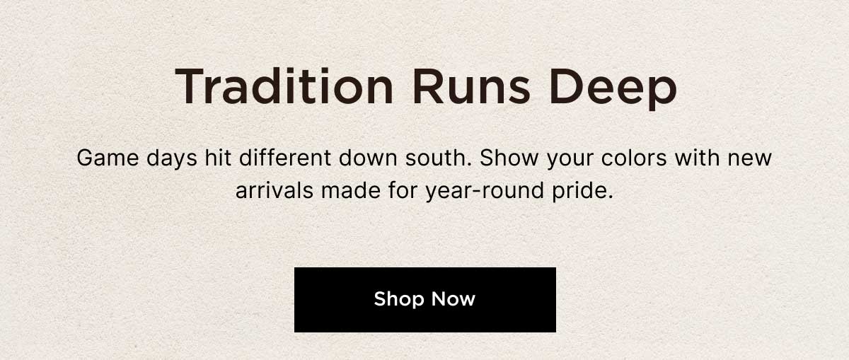 Tradition Run Deep 