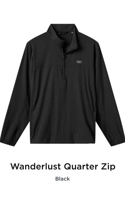 Wanderlust Quarter Zip 