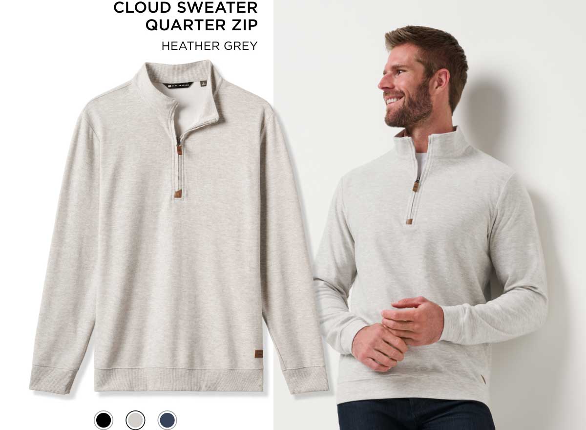 Cloud Sweater Quarter Zip