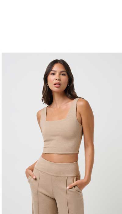 Friday DoubleKnit Square Neck
