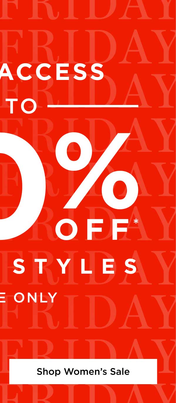 Shop Women's Sale